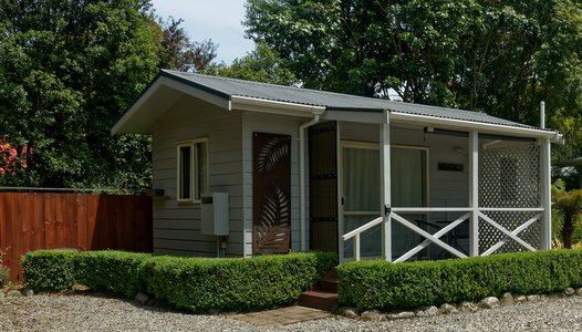 Sit outside your self-contained accommodation and relax in Marahau, near the Abel Tasman