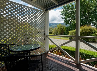Enjoy the gardens at your Marahau accommodation