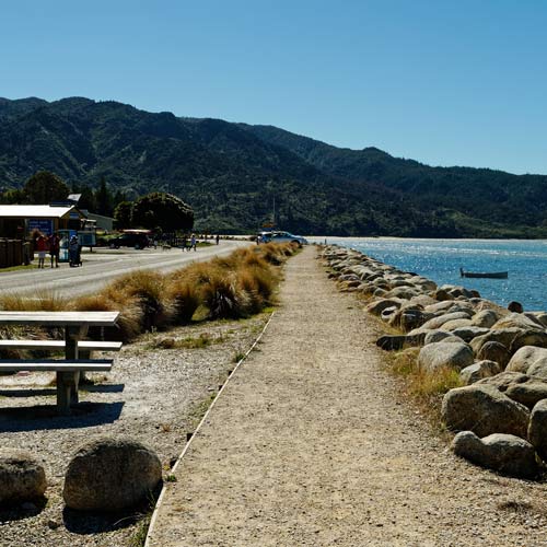 Marahau, the gateway to the Abel Tasman Coastal Track